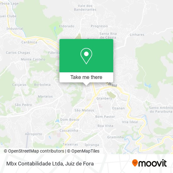 Mapa Mbx Contabilidade Ltda