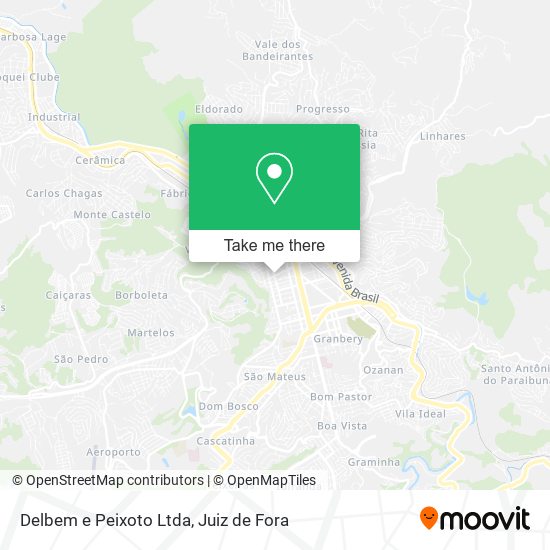 Delbem e Peixoto Ltda map