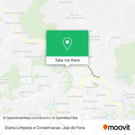 Diaria Limpeza e Conservacao map