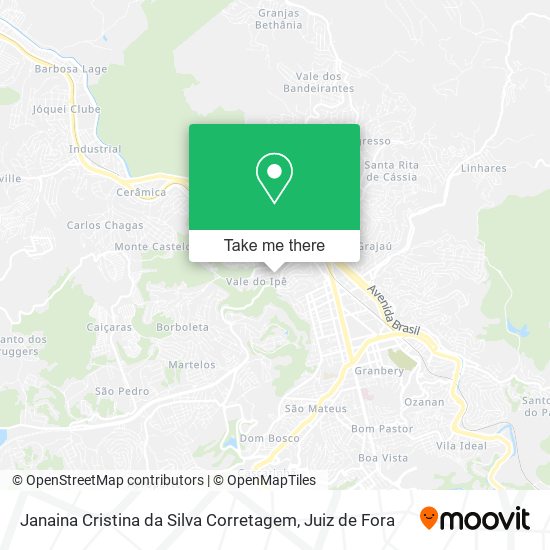 Mapa Janaina Cristina da Silva Corretagem
