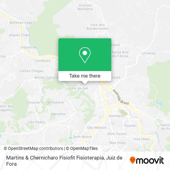 Martins & Chernicharo Fisiofit Fisioterapia map