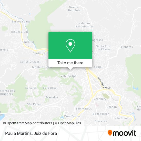 Mapa Paula Martins