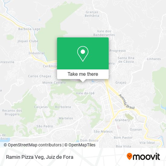 Ramin Pizza Veg map