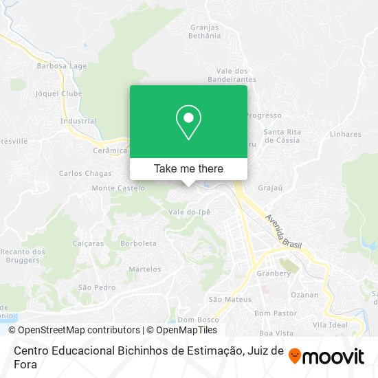 Centro Educacional Bichinhos de Estimação map