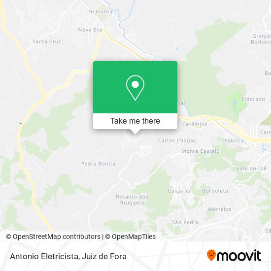 Antonio Eletricista map