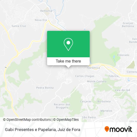 Mapa Gabi Presentes e Papelaria