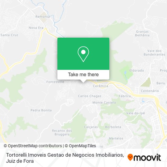 Mapa Tortorelli Imoveis Gestao de Negocios Imobiliarios