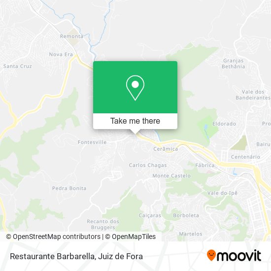 Restaurante Barbarella map