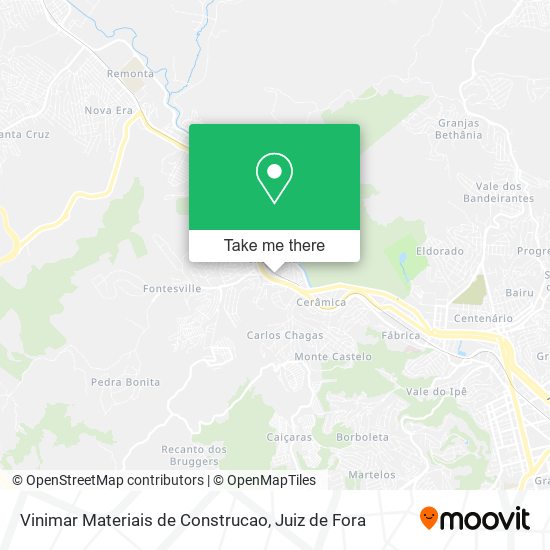 Vinimar Materiais de Construcao map
