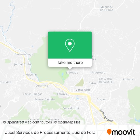 Mapa Jucel Servicos de Processamento