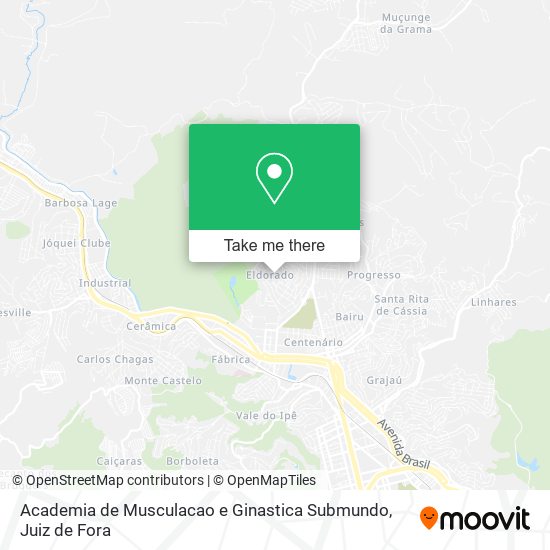 Academia de Musculacao e Ginastica Submundo map