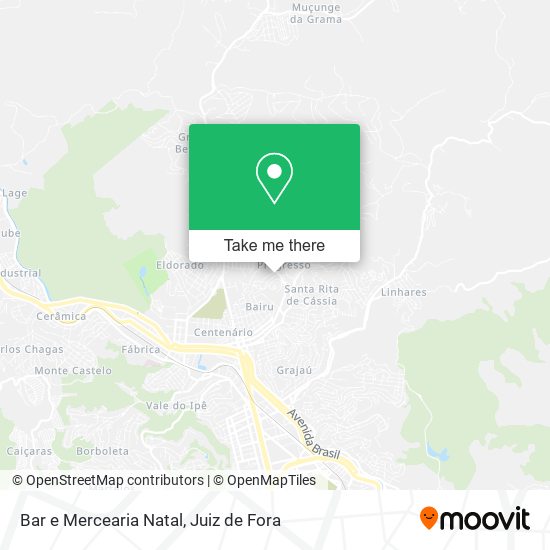 Bar e Mercearia Natal map