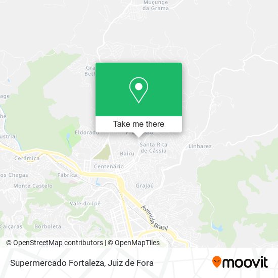 Supermercado Fortaleza map