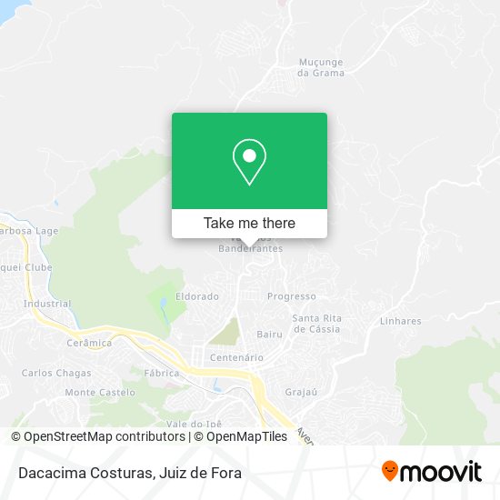 Dacacima Costuras map
