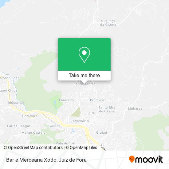 Bar e Mercearia Xodo map