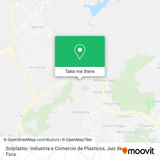 Solplastic- Industria e Comercio de Plasticos map