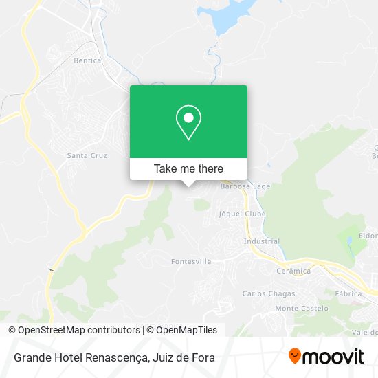 Grande Hotel Renascença map