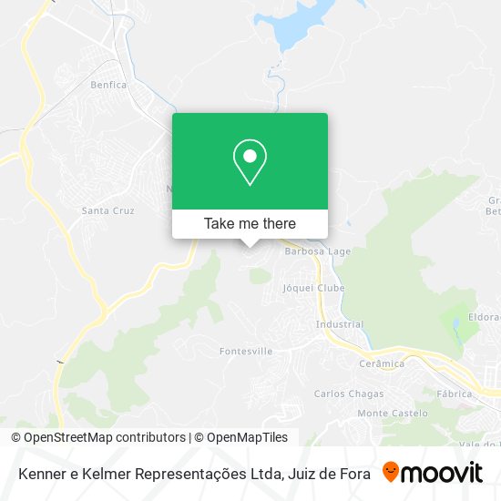 Kenner e Kelmer Representações Ltda map