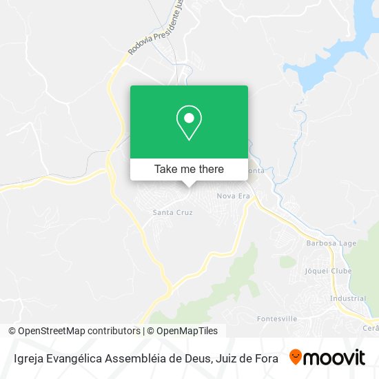 Igreja Evangélica Assembléia de Deus map