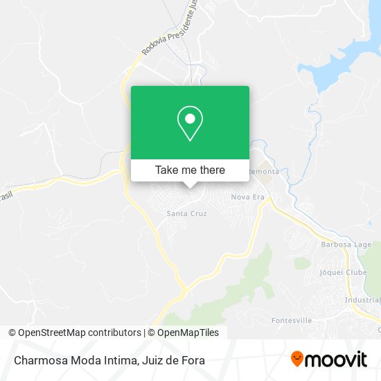Charmosa Moda Intima map