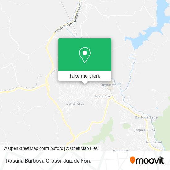 Rosana Barbosa Grossi map
