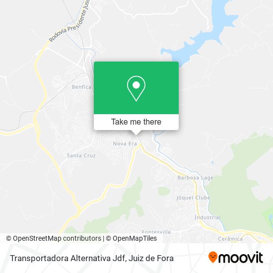 Mapa Transportadora Alternativa Jdf