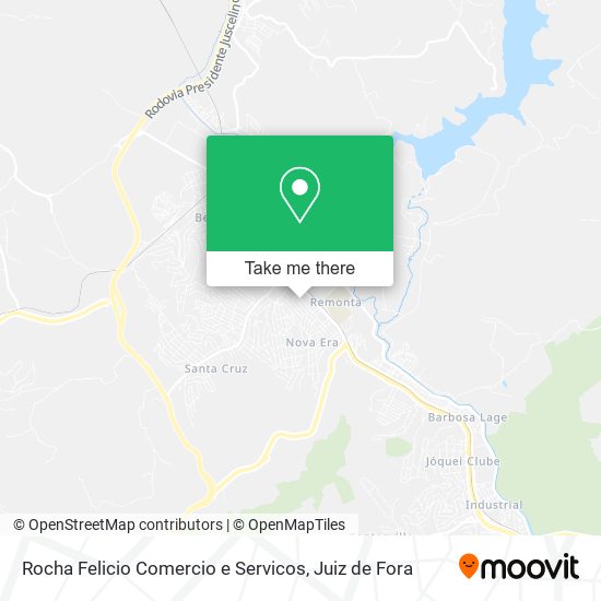 Rocha Felicio Comercio e Servicos map
