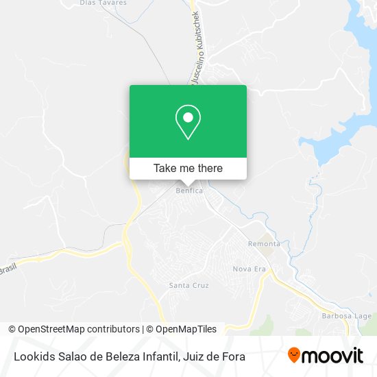 Lookids Salao de Beleza Infantil map