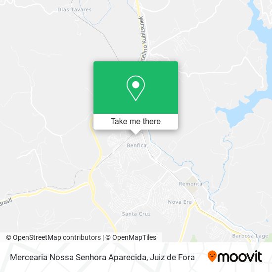 Mercearia Nossa Senhora Aparecida map