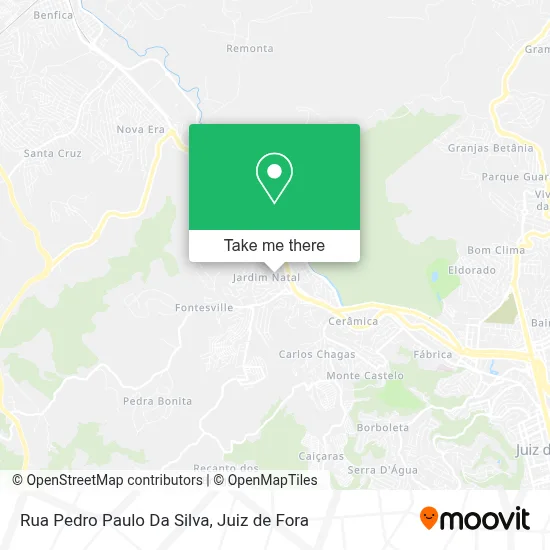 Rua Pedro Paulo Da Silva map