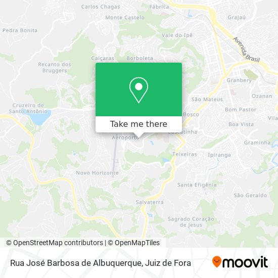 Rua José Barbosa de Albuquerque map