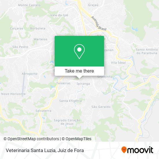 Veterinaria Santa Luzia map