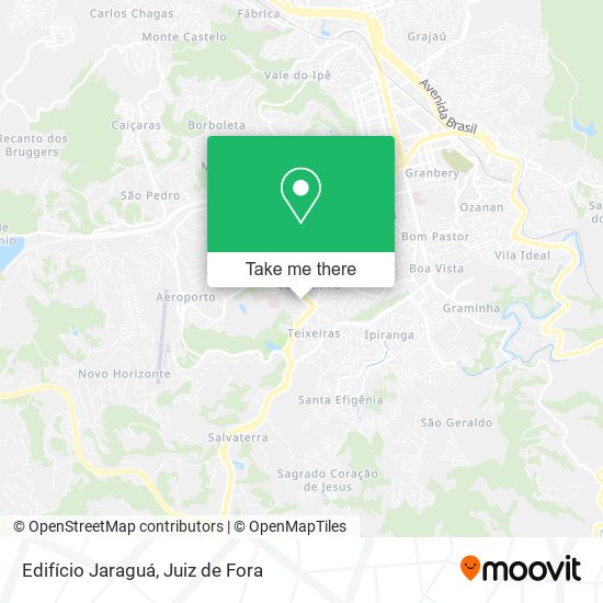 Edifício Jaraguá map