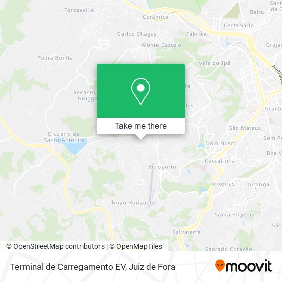 Terminal de Carregamento EV map