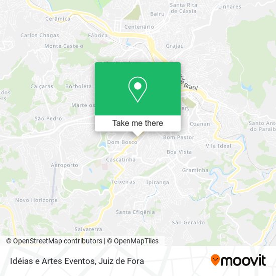 Idéias e Artes Eventos map
