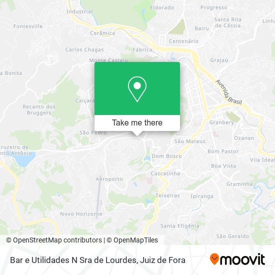 Bar e Utilidades N Sra de Lourdes map