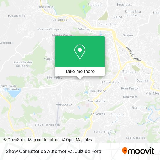 Show Car Estetica Automotiva map