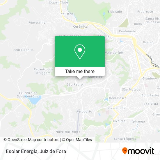 Esolar Energia map