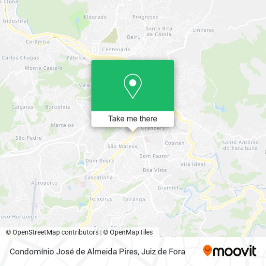 Mapa Condomínio José de Almeida Pires