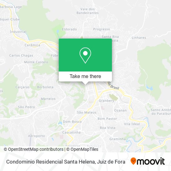 Condominio Residencial Santa Helena map