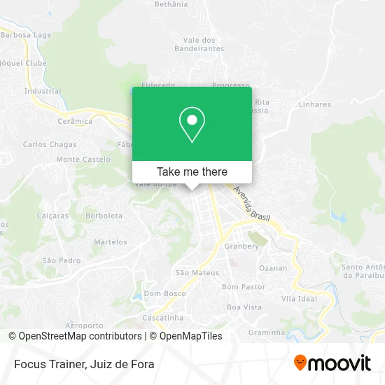 Focus Trainer map