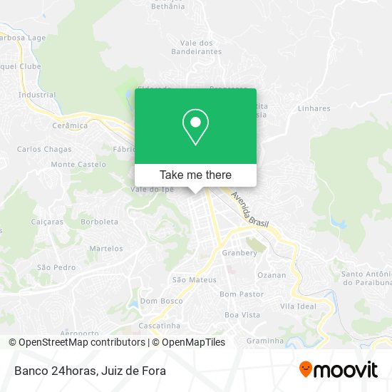 Banco 24horas map