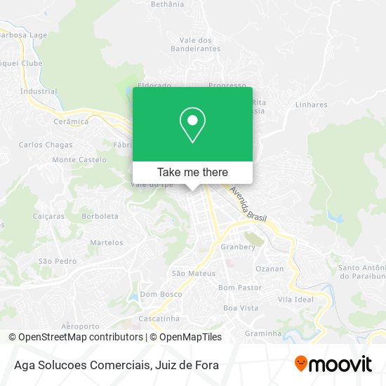 Aga Solucoes Comerciais map