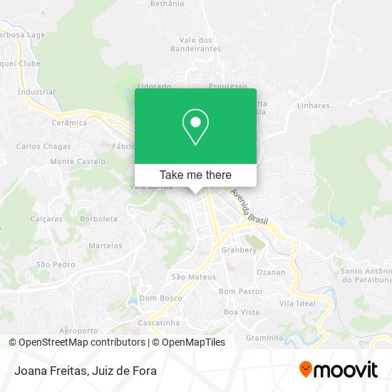 Joana Freitas map