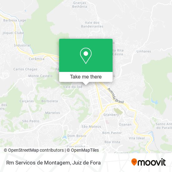 Mapa Rm Servicos de Montagem