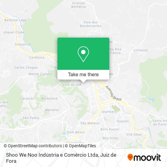 Shoo We Noo Indústria e Comércio Ltda map