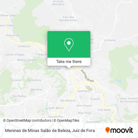 Meninas de Minas Salão de Beleza map