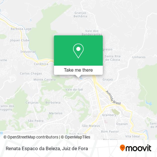 Renata Espaco da Beleza map