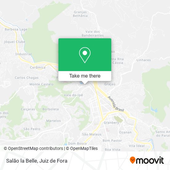 Salão la Belle map