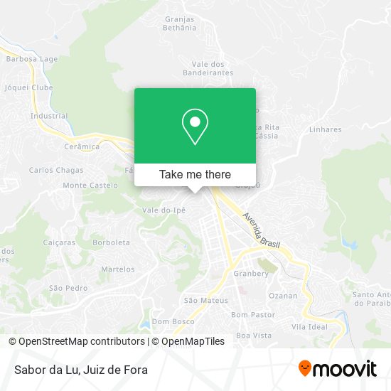 Sabor da Lu map